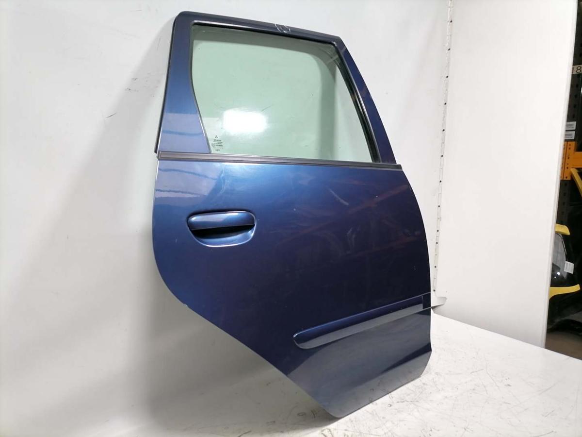 Mitsubishi Colt Z30 original T&uuml;r hinten rechts T43 Blau Rohbau Bj.2005